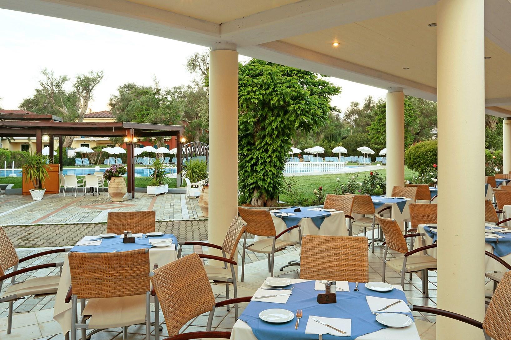 Sentido Apollo Palace เมซอนกิ ภายนอก รูปภาพ The poolside restaurant