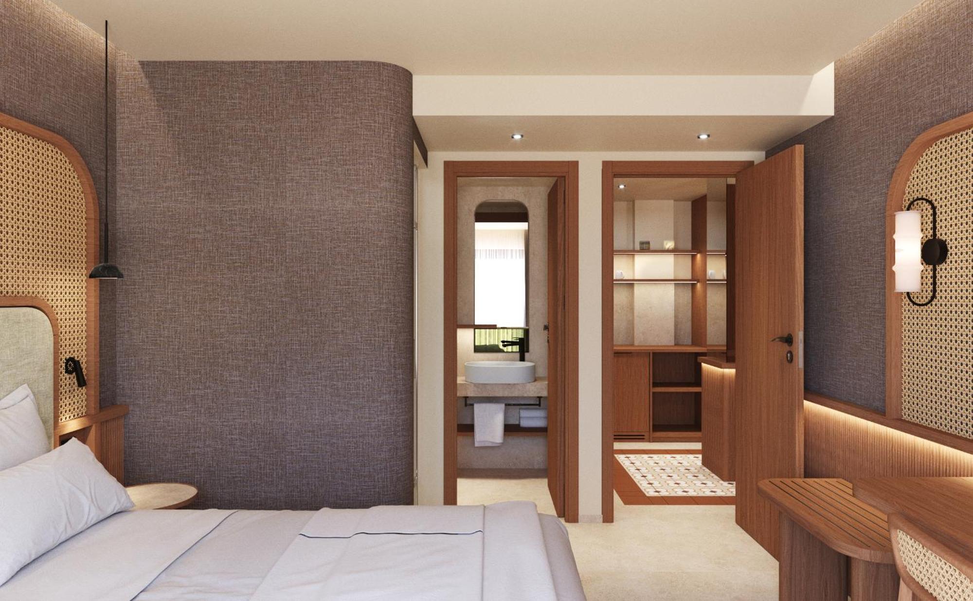 Sentido Apollo Palace เมซอนกิ ภายนอก รูปภาพ A guest room at the hotel