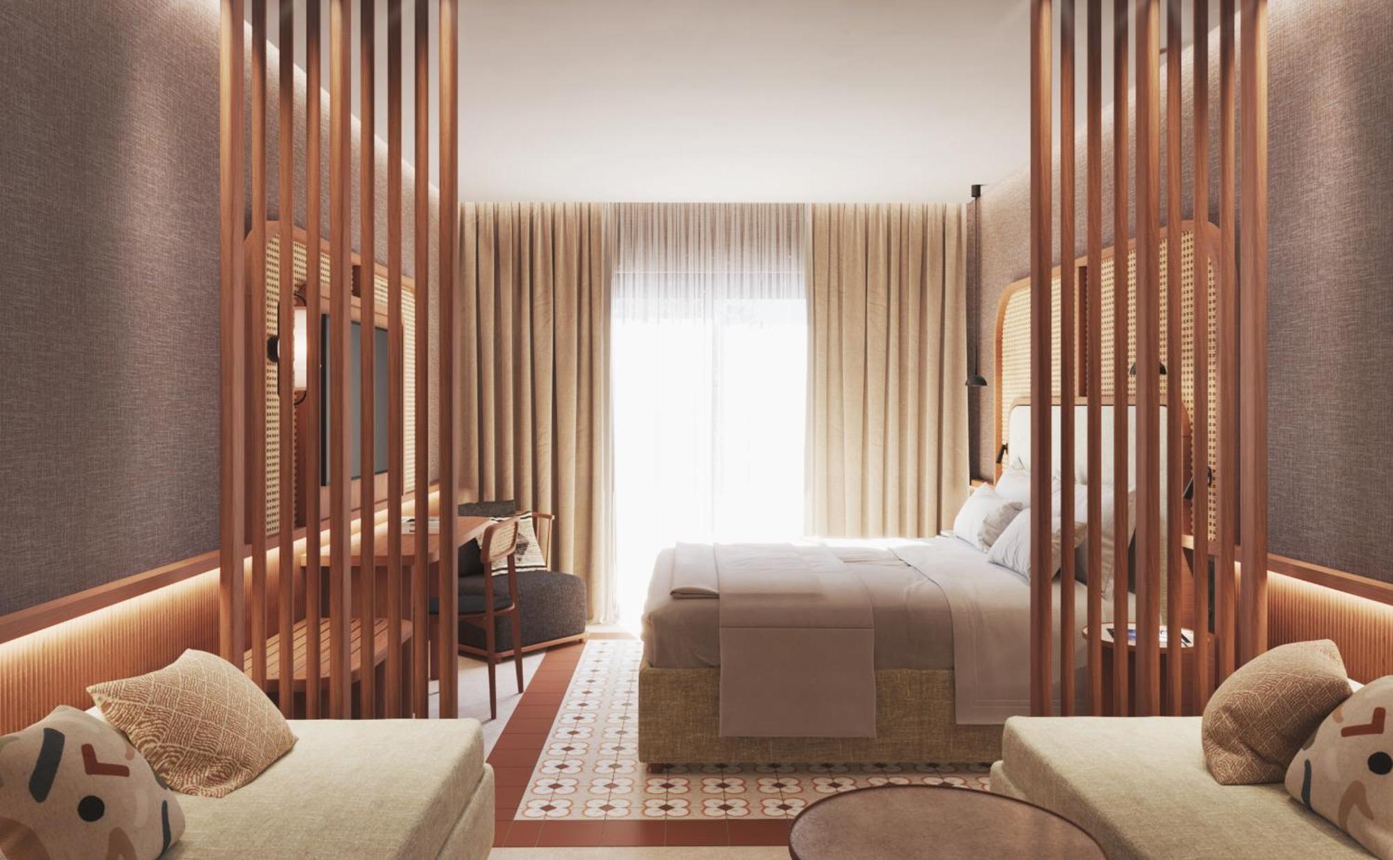 Sentido Apollo Palace เมซอนกิ ภายนอก รูปภาพ A room at the hotel